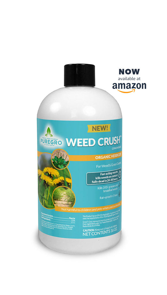 natural herbicide for grass WEED CRUSH – 16oz. Concentrate